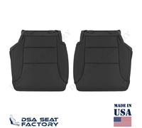 Per Honda CR-V 2012-2018 Coprisedili anteriori inferiori (RM) - PELLE Nero