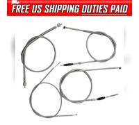 PER HONDA CS90 S90 CL90 ACCELERATORE FRIZIONE TACHIMETRO FRENO SET COMPLETO CAVI