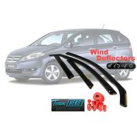 Per HONDA FR-V 2005 - 2009 HATCHBACK Deflettori d'aria 4 pezzi HEKO 17129