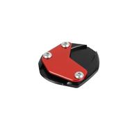 Per HONDA GB350 GB350S 2021-2024 Moto Cavalletto Piede Laterale Ingranditore Estensione Pad Piastra Supporto(Red)