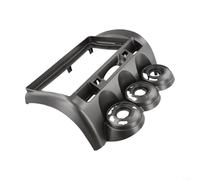 Per HONDA per FIT For JAZZ Per CITY 2002-2008 9 Pollice Cornice Cornice Autoradio LHD/RHD Fascia per cruscotto Compatibile con radio aftermarket dotate di presa di alimentazione a 16 pin (RHD)