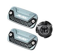 Per Honda X-ADV X ADV XADV 750 XADV750 2017-2024 2025 CNC Moto Freno Frizione Serbatoio Fluido Tappi Olio Motore(3PCS-Grey)