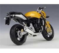 Per Hornet Simulation Alloy Motorcycle Model Con Scena Di Sfondo Moto 1:18