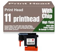 Per HP 11 Testina di stampa Nero Giallo Ciano Magenta C4810A C4811A C4812A C4813A per HP Designjet 500 510 800 500ps 800ps 1000 1100 1200 2200 2600 2800 70 100 110,11 Printhead-Magenta