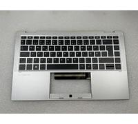Per HP EliteBook x360 1040 G7 M16930-081 Danish Danca Palmrest Keyboard