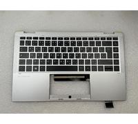 Per HP EliteBook x360 1040 G8 M46731-FP1 AZERTY Arabic Palmrest Keyboard