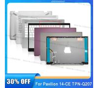 Per HP Pavilion 14-CE TPN-Q207 LCD portatile Cover posteriore/Cornice anteriore/Palm Rest/Custodia inferiore/Cerniere Sostituzione Oro rosa