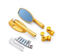 Per HP2 Enduro K1200R K1300S/R/GT K1200S Specchietto Retrovisore Moto CNC Specchietti Laterali compatibili(Oro)