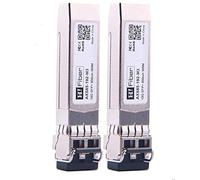 per HPE 10GBASE-SR SFP+ Transceiver, 10G SFP+ to LC modulo fibra multimodale (J9150A, Aruba J9150D, J9150DCM, JL748A) supporti HPE ProCurve switch, 2pack