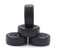 Per HPI Per HPS Per Kyosho Per Traxxas 4PCS 1/10 RC 60mm Battistrada Duro Per 1:10 Per Auto Per Corsa Su Per Strada Ruote Per Alla Deriva Ricambi Pneumatici RC