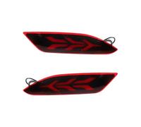 Per HRV Per HR-V 2015 2016 2017 2018 1 Coppia Di Indicatori Di Direzione A LED, Riflettore Paraurti Posteriore, Fendinebbia, Luce Freno Fendinebbia Riflettore(Red Cover,3 Functions)