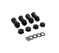 Per HSP 1/8 1Set 17mm Ruota Esagonale 30mm Più Lungo Adattatore Montaggio Copertura Hub RC Pezzi Ricambio Accessori Aggiornamento