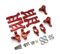 Per HSP 18301 18302 18311 18312 18321 18322 1/18 RC Auto Telecomandata Parti In Metallo Per Braccio Oscillante Sterzo Coppa Accessori Cinque Pezzi Ricambi