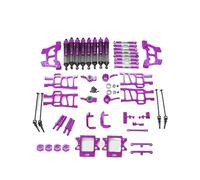 Per HSP 94111 94108 94110 1:10 1Set Parti Aggiornamento Per Braccio Oscillante Ammortizzatore Gruppo Sterzo Accessori Auto Cingolate RC Sostituzione Dell'aggiornamento Ammortizzatore Rc(Purple)