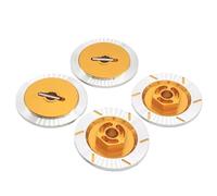 Per HSP 94123 122 D4 CS 102042 1/10 RC Modelli Auto Parti Aggiornamento Lega Alluminio Ruota A Disco Freno Scatola Metallo 12mm Dado Esagonale RC Crawler Componenti