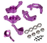 Per HSP 94123 94111 102010 102011 102012 02013 02014 02015 1/10 Cuscinetto A Sfera In Lega Di Alluminio Sterzo Hub Mount Set Parti Aggiornamento Accessori RC