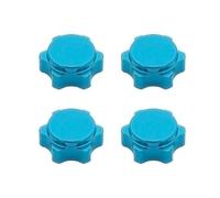 Per HSP Per Axial Per HPI Per Himoto 17mm Mozzo Ruota In Alluminio Dado Esagonale Anti-Coperchio Antipolvere 1/8 Di Ricambio RC Per Hobby Car Per Buggy Parti Del Camion Pezzi Ricambio Auto Rc