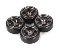 Per Hsp Per Tamiya Per Hpi Trxs 1/10 Rc Auto Parti Aggiornamento 4 Pezzi Modello Duro Drift Pneumatici Ruota On-Road Veicolo Alla Deriva Set RC Upgrade Parts