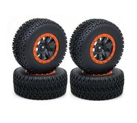 Per Huanqi 727 Per REMO Per Buggy 1:10 Ruote Pneumatici Short Course Truck Off Road Modello Di Controllo Remoto Auto Parti Veicoli RC Crawler Ricambi Pneumatici RC