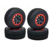 Per Huanqi 727 Per REMO Per Buggy 1:10 Ruote Pneumatici Short Course Truck Off Road Modello Di Controllo Remoto Auto Parti Veicoli RC Crawler Pneumatici Auto RC