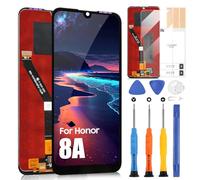 per Huawei Honor 8a LCD Display per Huawei Y6 2019 / Y6 Prime 2019 / Y6 Pro 2019 / Y6s 2019 LCD Sostituzione dello Schermo Digitizer Touch Screen Assemblea con Riparazione Kit (6,09",Nero)