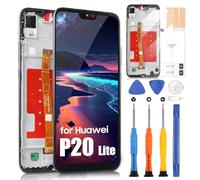per Huawei P20 Lite 2018 LCD Display, per Huawei P20 Lite NE-TL00 ANE-LX1 ANE-LX2 ANE-LX3 ANE-LX2J ANE-AL00 ANE-L23 LCD Schermo Touchscreen Digitazer Assembly con Riparazione Kit (Nero)
