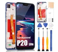 per Huawei P20 Lite 2018 LCD Display, per Huawei P20 Lite NE-TL00 ANE-LX1 ANE-LX2 ANE-LX3 ANE-LX2J ANE-AL00 ANE-L23 LCD Schermo Touchscreen Digitazer Assembly con Riparazione Kit (Blu)