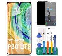 Per Huawei p30 lite/nova 4e LCD Screen Replacement Digitizer Glass Kits?Free pellicola temperata, colla e strumenti nero.