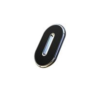 Per Huawei Universale Metallo Per Forte Magnete GPS Auto Cellulare Supporto Magnetico Auto Telefono Supporto Rotante Striscia Forma Stand Porta Cellulare Auto(Silver)