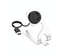 Per Huawei Watch 3 Pro Rotatible Magnetic Metal Base di ricarica (argento)