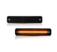per Hummer H2 2003 2004-2008 2009 Luce di Posizione Laterale Anteriore e Posteriore Indicatore di direzione OEM 25952319 15114677 (4 Pezzi Anteriori e Posteriori) (Anteriori fumé)