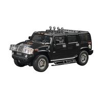 Per Hummer H2 Highway 61 SUV 1:18 Pressofuso Modello Di Auto In Metallo Regalo(Black)