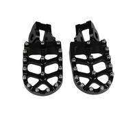 Per Husqvarna 2016-2023 TX FX TE FE TC FC FS 85 125 150 250 300 400 450 500 501 Pedane Pedane Pedane Pedali Piastra Offroad Larga Poggiapiedi(Nero)