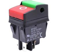 PER HY52 Interruttore a pulsante per lavatrice industriale 20A 250V~ 35x46,6x28m