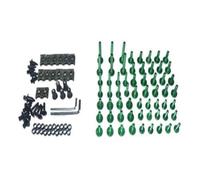 Per HYOSUNG GT250R 2006-2010 Kit Completo Bulloni Carenatura Moto Viti Cupolino(Green)