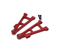 Per Hyper Go 16207 16208 16209 16210 H16 1/16 Parte Anteriore Inferiore In Metallo Bracci Sospensione Oscillanti Parti Riparazione Auto RC Parti Riparazioni RC(Red)