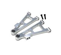Per Hyper Go 16207 16208 16209 16210 H16 1/16 Parte Anteriore Inferiore In Metallo Bracci Sospensione Oscillanti Parti Riparazione Auto RC Parti Riparazioni RC(Silver)