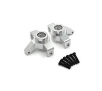 Per Hyper GO Per MJX 14301 14302 14303 1/14 Tazza Di Sterzo In Metallo Rc Crawler Car Truck Per Buggy Parti E Accessori Sostituzione Aggiornamento Uso RC Tazza Sterzo(Silver)