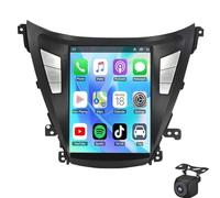Per Hyundai Elantra 2011-2016 Autoradio Android 15 9,7 Pollici Touch Screen IPS 2 Din Ricevitore Radio Auto Con Wireless Carplay Android Auto Navigazione GPS Bluetooth Wifi FM BT SWC Telec(Color:M100)
