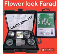 Per Hyundai H-1 Kit Dadi Antifurto Flower Lock Farad per Cerchi in Acciaio