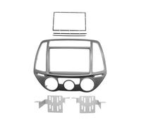 Per HYUNDAI I20 2012-2014 (aria Condizionata Manuale), Mascherina 2DIN Per Autoradio Con Lettore DVD, Montaggio Su Cruscotto(178x100mm)