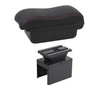 Per Hyundai I20 2021-2024 Modifica Interna Del Bracciolo Dell'auto, Parti Di Retrofit Per La Vano Portaoggetti Centrale Cestino portaoggetti di grande capacità(B2 Red Line)