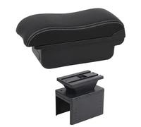 Per Hyundai I20 2021-2024 Modifica Interna Del Bracciolo Dell'auto, Parti Di Retrofit Per La Vano Portaoggetti Centrale Cestino portaoggetti di grande capacità(B2 White Line)