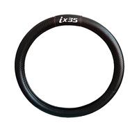 Per Hyundai Ix35 Coprivolante Pelle In Microfibra Traspirante Antiscivolo Inodore Caldo D'Inverno Fresco D'Estate Universale 15 Pollici