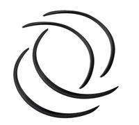 Per Hyundai Ix35 Per Santa Fe Per Tucson Per Sonata Per Elantra Parafango Universale Per Ruote Per Auto Da 73cm Per Sopracciglia Strisce Svasate IENQBVL(4PCS 73cm)