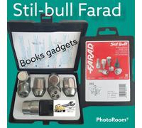 PER KIA MOTORS CLARUS KIT DADI ANTIFURTO STIL-BULL FARAD CERCHI IN ACCIAIO