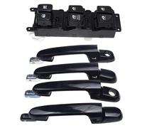 Per Hyundai Per Accent 1.6L 2007-2010 Maniglia Esterna Interna Portiera Interruttore Controllo Alzacristalli Elettrico Anteriore Posteriore Sinistro Pulsanti Alzavetri(Kit 001)