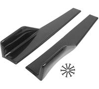 Per Hyundai Per Accent Per Elantra Per Genesis Gonna Laterale Da 45 Cm Copertura Esterna Parafango Adesivo Protettivo Universale Auto Spoiler Minigonne Laterali(Carbon Look)