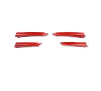Per Hyundai Per Elantra CN7 N Per CN7 N-line 2024 2025 Esterno Rosso Paraurti Anteriore Laterale Anticollisione Striscia Decorativa Labbro Anteriore Spoiler Paraurti Anteriore(Red)
