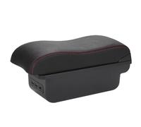 Per Hyundai Per Getz Bracciolo Per GETZ Di Rinforzo Per Auto Braccio Aumento Dell'altezza Parti Retrofit Per Riporre Oggetti Scatola(B1 Black red 3USB)